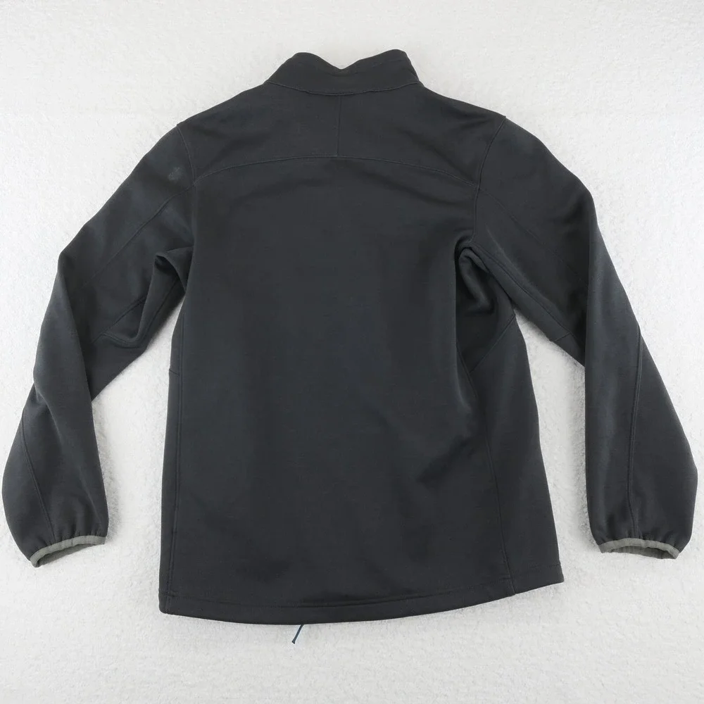 The North Face Long Sleeve Full Zip‎ Jacket Mens S Gray / Blue